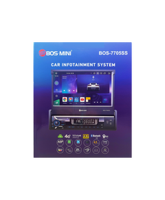Андроид (7 дюймов) BOS-MINI BOS-7705S 2/32GB с выдвижным экраном