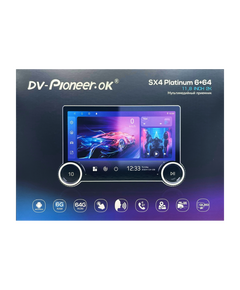 Магнитола android (10 дюймов) DV-Pioneer SX4 Platinum 6/64GB