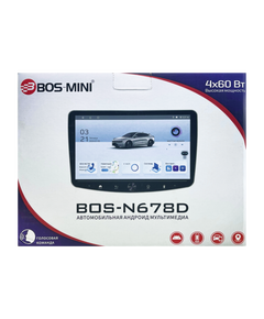 Магнитола android (10 дюймов) BOS-MINI N678D 4/64