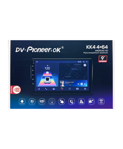 Магнитола android (9 дюймов) Dv-Pioneer.OK KK4 4+64