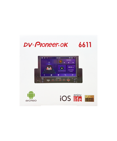 Магнитола android (7 дюймов) Dv-Pioneer.ok 6611 2/32GB с посадкой 1din