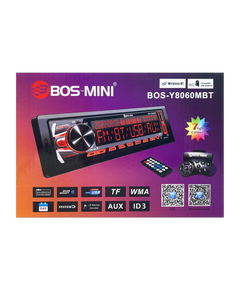 Магнитола (1din) BOS-MINI BOS-Y8060MBT