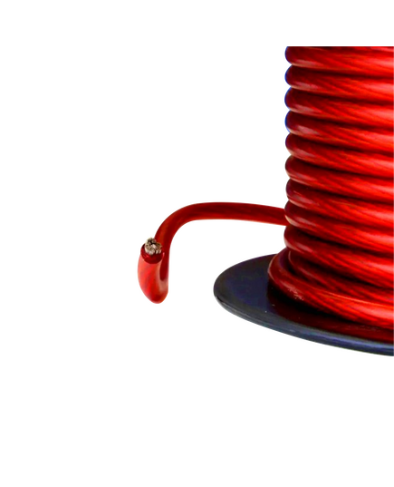 Силовой кабель красный 8AWG ( 1 метр ) ACV (KP50-1302), изображение 2