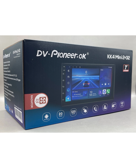 Магнитола android (2din) Dv-Pioneer.OK KK4 Mini 2+32, изображение 2