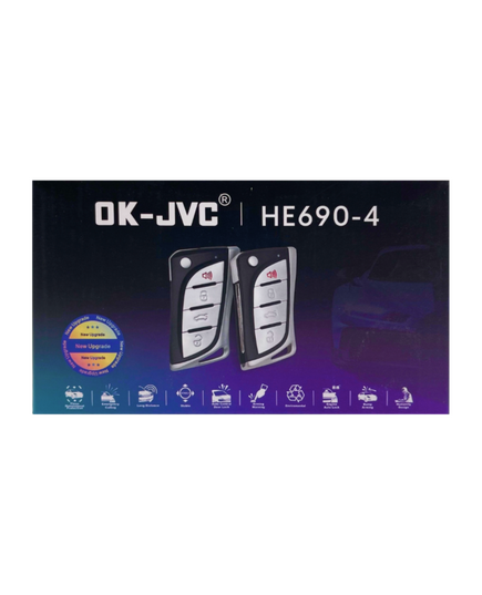 Сигнализация OK-JVC HE690-4