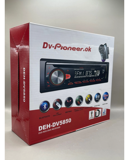 Магнитола с диском (1din) DV-Pioneer.ok DEH-DV5850, изображение 2