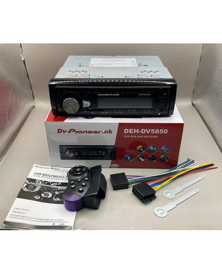 Магнитола с диском (1din) DV-Pioneer.ok DEH-DV5850, изображение 6