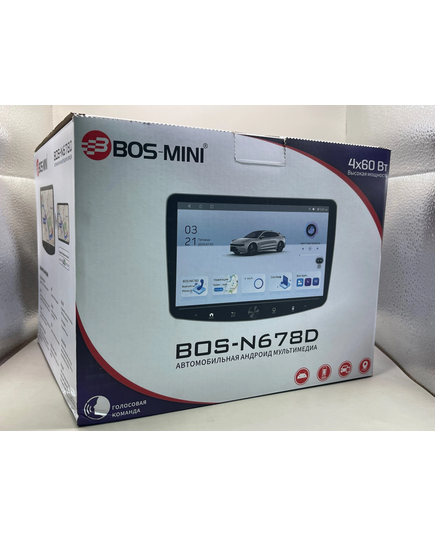 Магнитола android (10 дюймов) BOS-MINI N678D 4/64, изображение 2