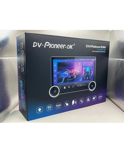 Магнитола android (10 дюймов) DV-Pioneer SX4 Platinum 6/64GB, изображение 2