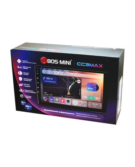 Магнитола android (9 дюймов) BOS-MINI CC3MAX (12/256GB)