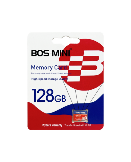 Карта памяти BOS-MINI microSD 128GB