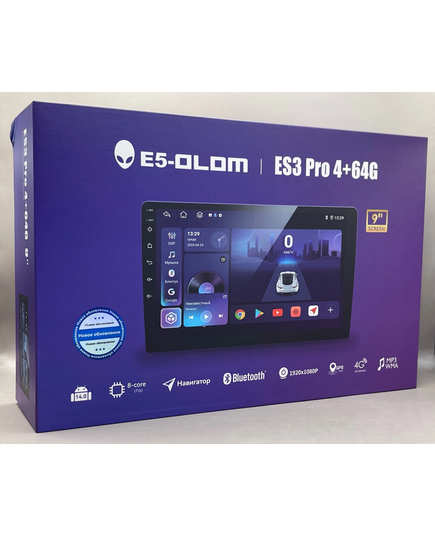 Магнитола android (9 дюймов) E5-OLOM ES3 PRO 4/64, изображение 3