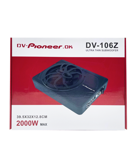 Сабвуфер DV-Pioneer.OK DV-106Z (под сиденье)