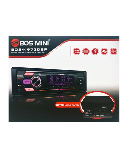 Магнитола (1din) BOS-MINI 972 DSP