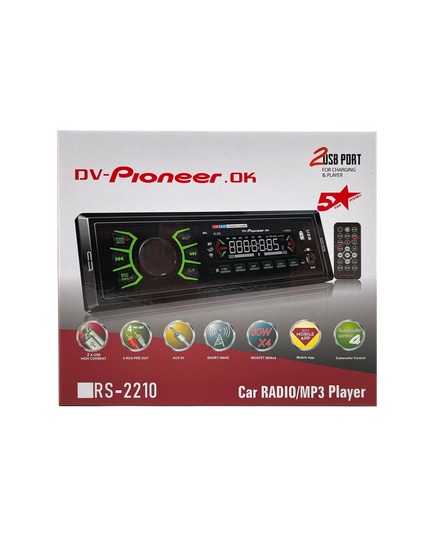 Магнитола (1din) Pioneer RS-2210