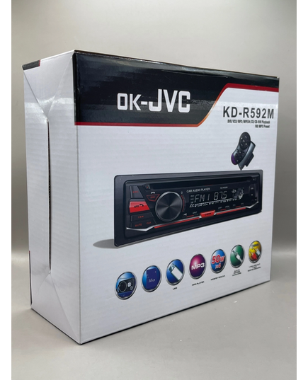 Магнитола с диском (1din) Ok-JVC KD-R592M, изображение 2