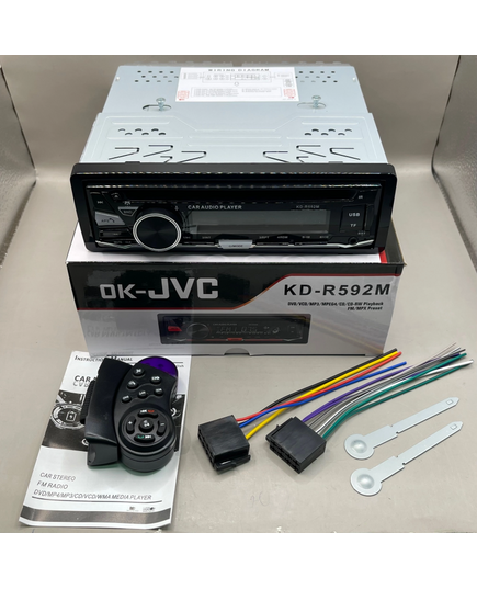 Магнитола с диском (1din) Ok-JVC KD-R592M, изображение 6