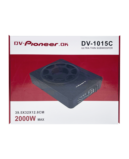 Сабвуфер DV-Pioneer.OK DV-1015C (под сиденье)