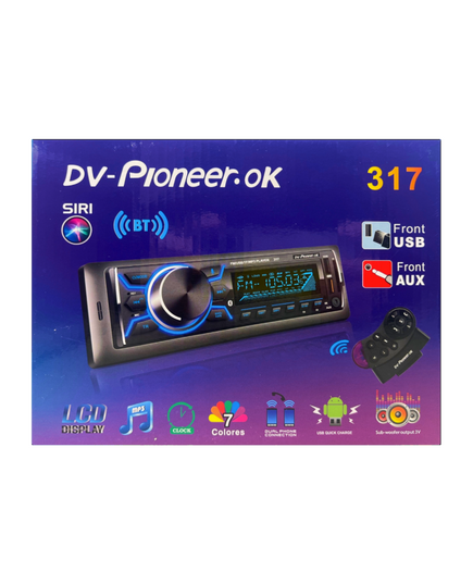 Магнитола (1din) Dv-Pioneer OK 317