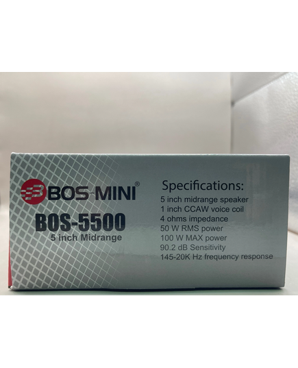 (13см) Динамики BOS-MINI BOS-5500, изображение 4