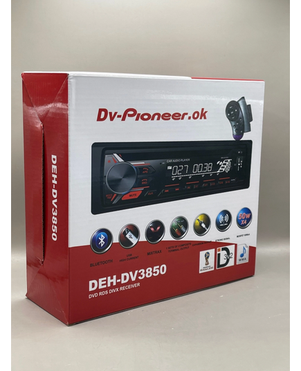 Магнитола с диском (1din) DV-Pioneer.ok DEH-DV3850, изображение 2