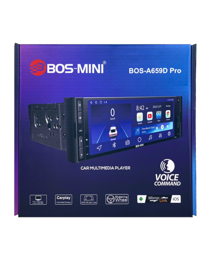 Магнитола 1din (android) BOS-MINI BOS-A659D Pro 4/64GB