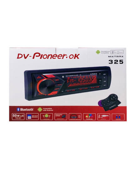 Магнитола (1din) DV-Pioneer 325