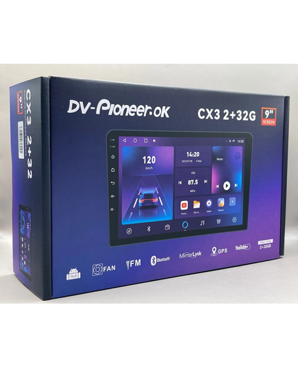 Магнитола android (9 дюймов) DV-Pioneer CX3 2/32GB, изображение 2