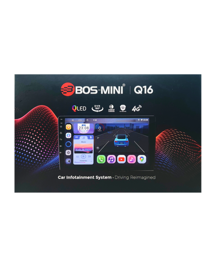 Магнитола android (9 дюймов) BOS-MINI Q16 (4G) 4/128GB