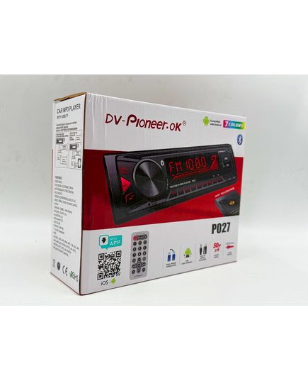 Магнитола (1din) DV-Pioneer.OK P027, изображение 2