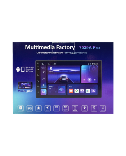 Магнитола android (2din) 7039A Pro ( 4+64)