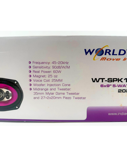 Динамики (6х9) WorldTech WT-SPK161, изображение 3