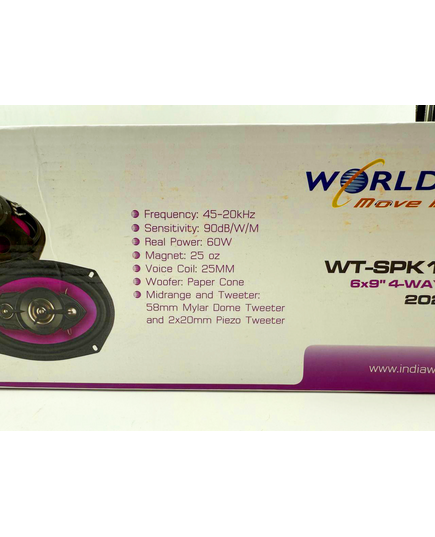 Динамики (6х9) WorldTech WT-SPK159, изображение 3