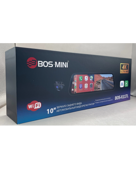 Зеркало видеорегистратор BOS-MINI BOS-X117L, изображение 2