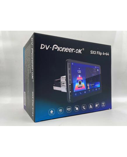 Магнитола (9 дюймов) DV-Pioneer SX3 Filp 4/64GB, изображение 2